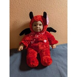 Sugar Loaf Kostume Kids Devil Plush Doll Red Halloween Costume ACMI
